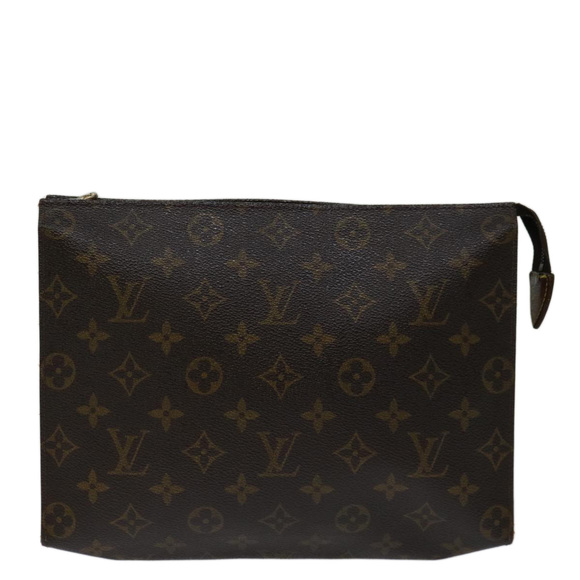 LOUIS VUITTON Monogram Poche Toilette 26 Pouch M47542 LV Auth 70035 - Picture 13 of 16